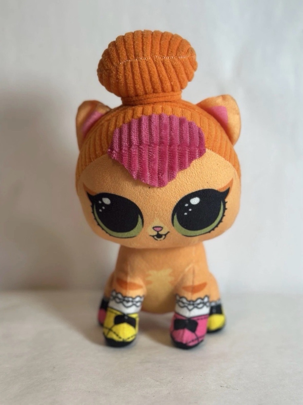 Toy Factory LOL SURPRISE Pets Plush Kitty Cat Orange Stuffed Animal